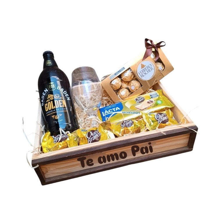 Cesta Bandeja Te amo Pai