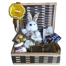 Cesta chocolate baú De Ouro