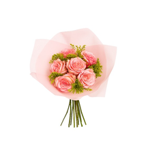 Buquê com 6 Rosas Cor de Rosa