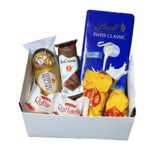 Cesta Pequena para Presentear Lindt, Ferrero Rocher