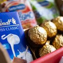 Cesta De Chocolates E Vinho Presente Premium