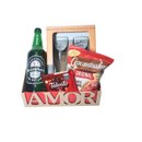 Cesta Namorados Amor Com Kit Copos