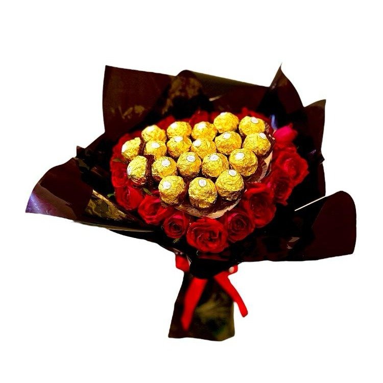 Buquê Love Rocher.