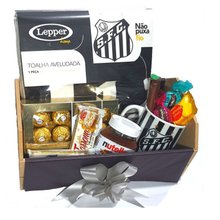 Cesta Chocolate para Torcedor Santista 