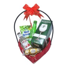 Cesta Bebida, Ferrero e Taça Coração Palmeirense