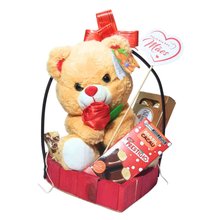 Cesta Presente Dia das Mães, Chocolate Prestígio, Urso
