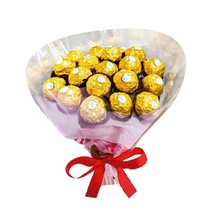 Buquê de Ferrero Rocher