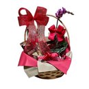 Cesta Orquideas & Doces encantados