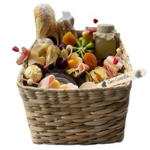 Cesta de Café da Manhã Da Felicidade