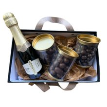 Cesta de Chocolate Sofisticação de Sabores