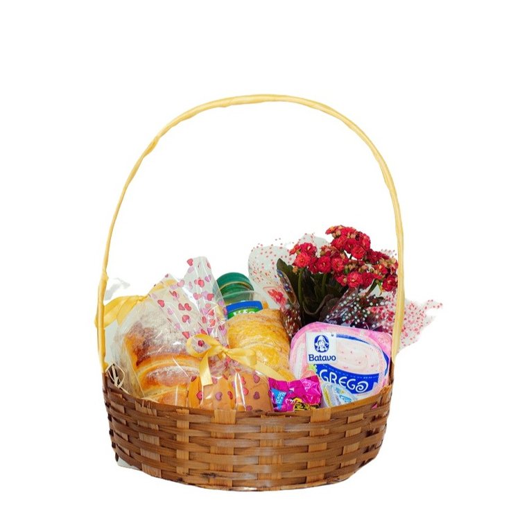 Cesta Mini com Flor