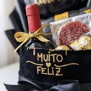 Box com Vinho e Queijo