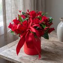 Caixa com Rosas Vermelhas 