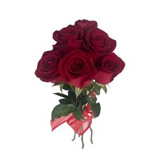 Buque de Rosas Vermelhas Simples 