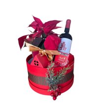 Cesta Natal Jardim FEstivo