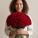 Buque de Rosas Vermelhas Galante