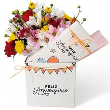 Cachepo Feliz Aniversário