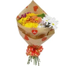 Buquê Coração Tropical 