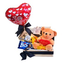 Caixote Ursinho Iluminado