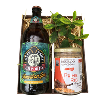 Box com Cerveja e Amendoim Artesanal