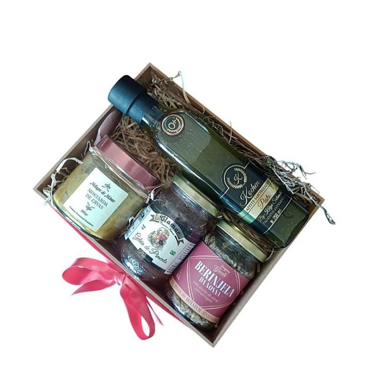 Box Queijo, Vinho & Geléia