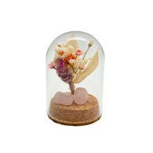 Redoma Buquê Quartzo Rosa
