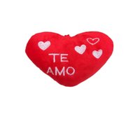 Coração Te Amo Pelúcia Chaveiro