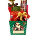 Box luxo Natal com Rosa no Tubo