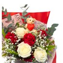 Buquê Doce Romance 6 Rosas