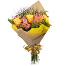 Buquê 3 rosas Amarelas