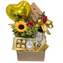 Caixa MDF  Amor Perfeito