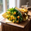 Buquê de 12 Rosas Amarelas 