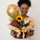 Box com Girassol - Especial