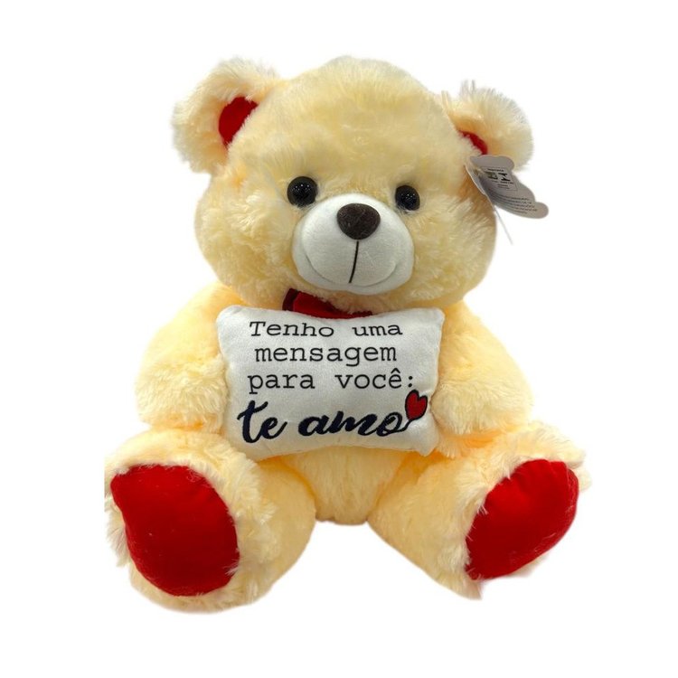 Pelúcia Urso Te Amo