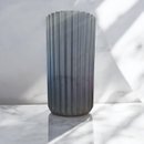 Vaso Roma Frisado P Cinza