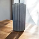 Vaso Roma Frisado P Cinza