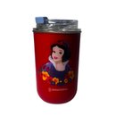 Copo com Canudo Branca de Neve Disney
