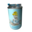 Copo com Canudo Cinderela Disney