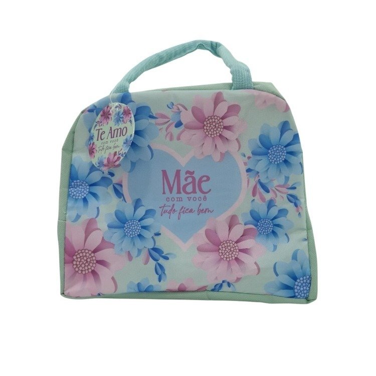 Bolsa Térmica "Mãe com Você tudo fica Bem"