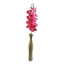 Haste Orquidea com 09 botões Pink Escuro