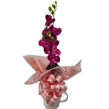 Orquídea Sintética na Caneca Tematica 