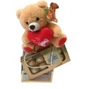 Kit Urso e chocolate Ferrero Rocher 