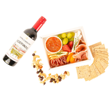 Kit tábua de Frios e Vinho