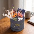 Cesta Box Petisco com Cerveja Artesanal 