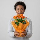 Flor da Fortuna Laranja Kalonchoe 