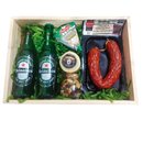 Cesta Gourmet de Petiscos e Cerveja