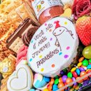 Cesta Presente Alegria de Aniversário com Bento Cake