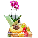 Cesta Presente Flores e Sabores