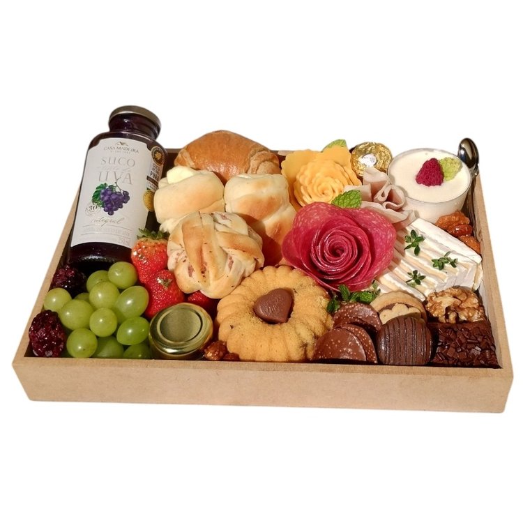 Cesta Presente Dia dos Pais Entre Sabores e Sorrisos