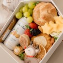 Cesta Presente Laços de Natal Especial Natal